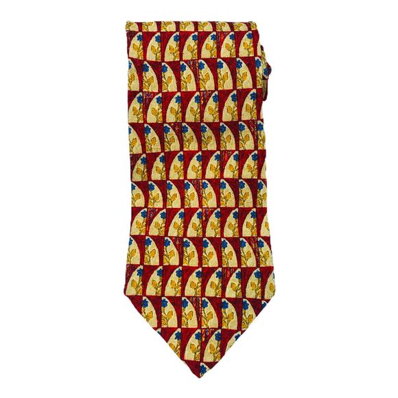 Ermenegildo Zegna Other - Vintage Ermenegildo Zegna Floral Silk Tie